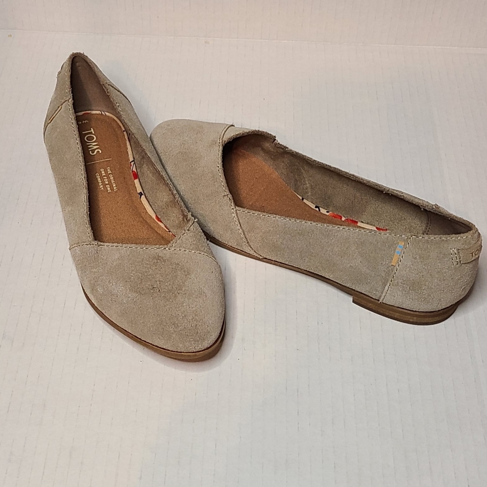 TOMS Juddi Flats Taupe W6